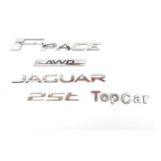 Emblemas Tampa Traseira Jaguar F-pace 2019