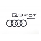 Emblemas Tampa Traseira Audi Q3 2.0 2014
