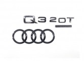 Emblemas Tampa Traseira Audi Q3 2.0 2014