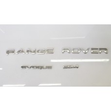 Emblema Tampa Traseira Evoque  2.2 2014