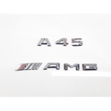 Emblema Tampa Traseira Mercedes A45 Amg  