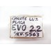 Chicote Luz Placa Evoque 2.2 Sd4