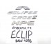 Emblemas Tampa Traseira Eclipse 2020