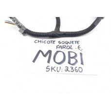 Chicote Soquete Farol Esquerdo Fiat Mobi