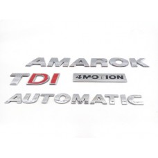 Emblemas Tampa Traseira Amarok 180cv