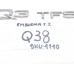 Emblema Q3 Tfsi Tampa Traseira Audi Q3 1.4