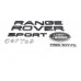 Emblema Tampa Traseira Range Rover Sport Hse