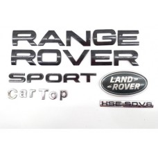 Emblema Tampa Traseira Range Rover Sport Hse