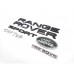 Emblema Tampa Traseira Range Rover Sport Hse