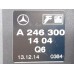 Pedal Acelerador Mercedes Gla 1.6 Turbo A2463001404