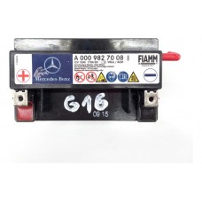 Bateria Auxiliar Mercedes Gla 1.6 Turbo A0009827008